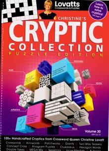 Cryptic Crossword Collect Magazine NO 30 Order Online