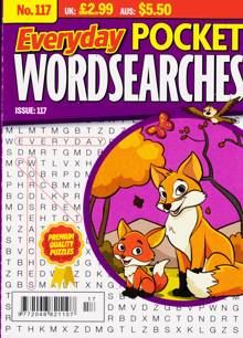 Everyday Pocket Wordsearch Magazine Issue NO 117