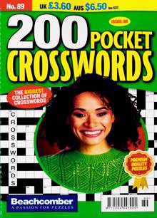 200 Pocket Crosswords Magazine NO 89 Order Online