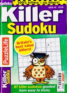 Puzzlelife Killer Sudoku Magazine Issue NO 42