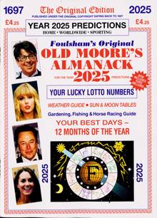 Old Moores Almanack Magazine 2025 (2) Order Online