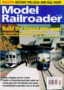 Model Railroader Magazine Issue OCT 24