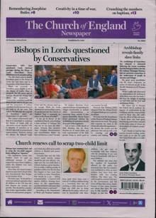 Church Of England Newsp Magazine 25/10/2024 Order Online