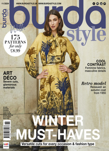 Burda Style Magazine NOV 24 Order Online