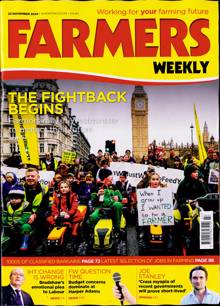 Farmers Weekly Magazine 22/11/2024 Order Online