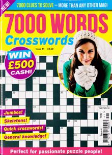 7000 Word Crosswords Magazine NO 41 Order Online