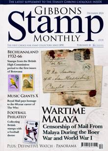 Gibbons Stamp Monthly Magazine DEC 24 Order Online