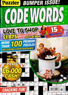 Puzzler Codewords Magazine NO 346 Order Online