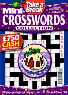 Tab Mini Crossword Coll Magazine Issue NO 12