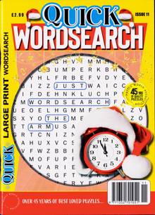 Quick Wordsearch Magazine Issue NO 11