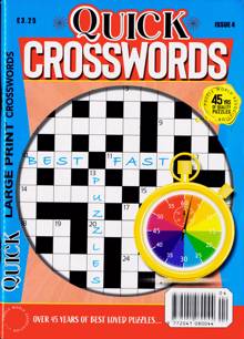 Quick Crosswords Magazine Issue NO 4