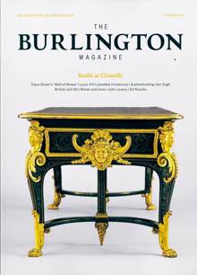 The Burlington Magazine Magazine Issue OCT 24