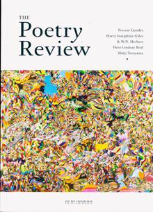 The Poetry Review Magazine Issue AUT 24