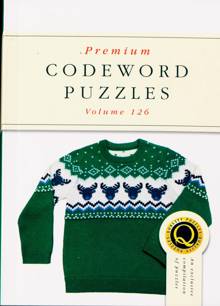 Premium Codeword Puzzles Magazine NO 126 Order Online