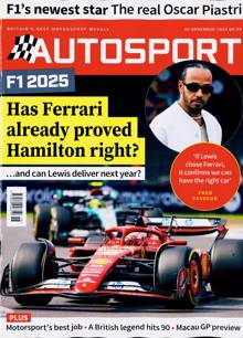 Autosport Magazine Issue 14/11/2024