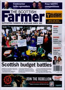 Scottish Farmer Magazine 07/12/2024 Order Online