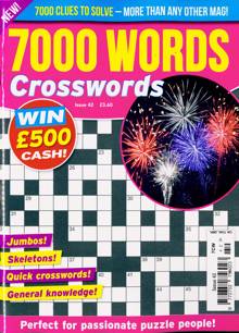 7000 Word Crosswords Magazine NO 42 Order Online