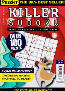 Puzzler Killer Sudoku Magazine NO 230 Order Online