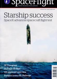 Spaceflight Magazine JAN 25 Order Online