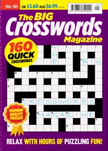 Big Crosswords Magazine Magazine Issue NO 101