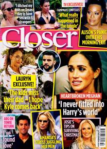 Closer Magazine 14/12/2024 Order Online