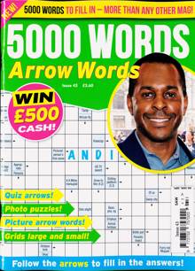 5000 Words Arrowwords Magazine NO 43 Order Online