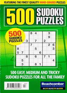 500 Sudoku Puzzles Magazine NO 93 Order Online