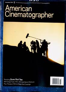 American Cinematographer Magazine NOV 24 Order Online