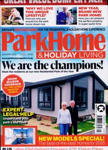 Park Home & Holiday Caravan Magazine JAN 25 Order Online