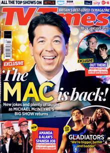 Tv Times England Magazine Issue 18/01/2025