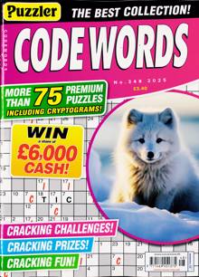 Puzzler Codewords Magazine NO 348 Order Online