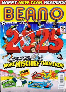 Beano Magazine Issue 04/01/2025