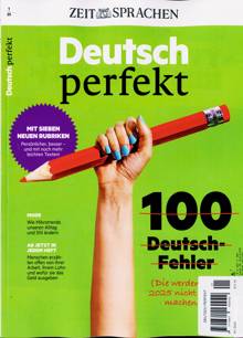 Deutsch Perfekt Magazine NO 1 2025 Order Online