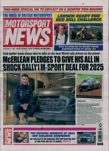 Motorsport News Magazine 02/01/2025 Order Online