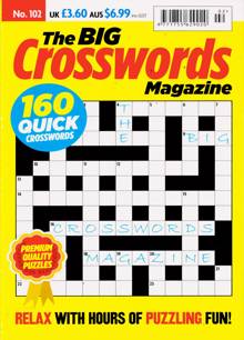 Big Crosswords Magazine Magazine Issue NO 102