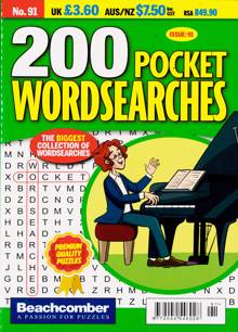 200 Pocket Wordsearches Magazine NO 91 Order Online