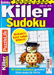 Puzzlelife Killer Sudoku Magazine Issue NO 44