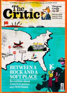 The Critic Magazine FEB 25 Order Online