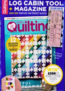 Love Patchwork Quilting Magazine NO 146 Order Online