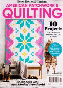 American Patchwork Quilting Magazine FEB 25 Order Online