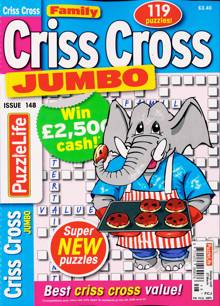 Family Criss Cross Jumbo Magazine Issue NO 148