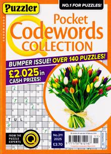 Puzzler Q Pock Codewords C Magazine NO 211 Order Online