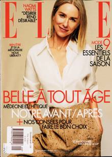 Elle French Weekly Magazine Issue NO 4129