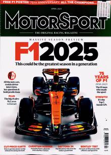 Motor Sport Magazine APR 25 Order Online