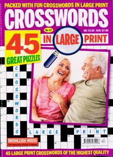 Crosswords In Large Print Magazine NO 67 Order Online