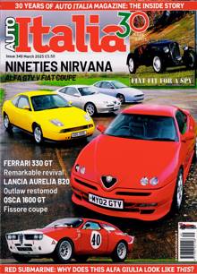 Auto Italia Magazine NO 349 Order Online