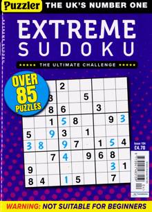 Extreme Sudoku Magazine NO 104 Order Online