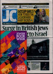 Jewish Chronicle Magazine 09/01/2025 Order Online