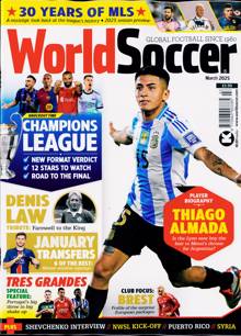 World Soccer Magazine MAR 25 Order Online