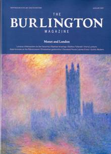 The Burlington Magazine Magazine Issue JAN 25